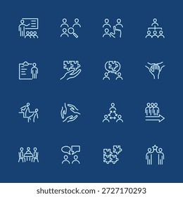 Team Development artful trendy elegante design bonito vetor Ilustração colorido background.eps