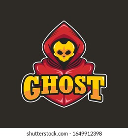 mascota del logotipo del Deporte electrónico del equipo