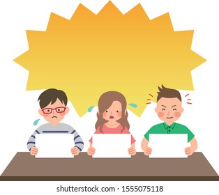 Team discussing project in office