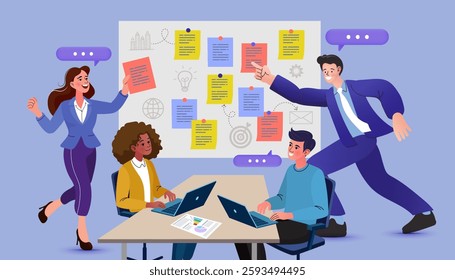 Team to do list. accomplish work checkmark. Checklist to complete project task. todo list clipboard or project status report. plan to finish work concept. Concept done job. vector illustration.