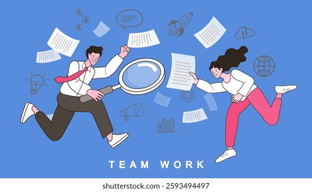 Team to do list. accomplish work checkmark. Checklist to complete project task. todo list clipboard or project status report. plan to finish work concept. Concept done job. vector illustration.