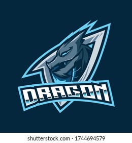 Team Dragon Esport Logo Template