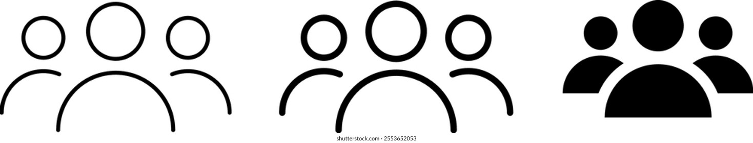 team of employees icon set. process of finding and hiring new employees. leadership diagram employee network symbol 
