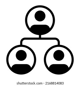 team Finance Related Vector Line Icon. Editable Stroke Pixel Perfect.