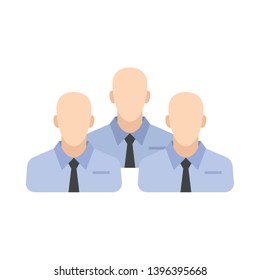 Team flat icon. You can be used teamicon for several purposes like: websites, UI, UX, print templates, promotional materials, info-graphics, web and mobile phone apps. 