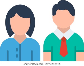 Team Flat Illustration Vector Design