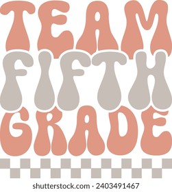 team grade retro design and digital download