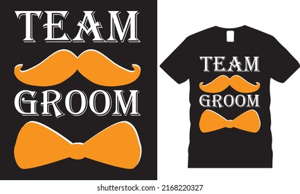 Team GROOM
Wedding T-Shirt Design

ITEM DESCRIPTION:
⦁ Possible and easy change color.
⦁ 100% vector shapes resizable.
⦁ 100% Print ready

These digital clip art files can be used for:

– Scrapbooking