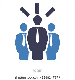 Team and group icon concept