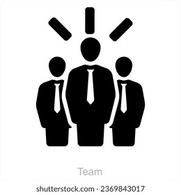 Team and group icon concept