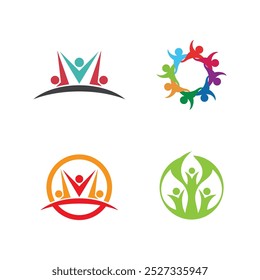 team group people team community logo