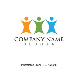 team, group people logo