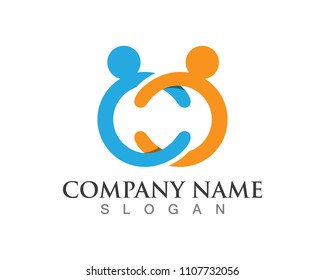 team, group people logo