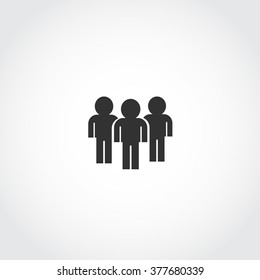 team icon  3 peoples