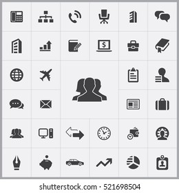 Team Icon. Company Icons Universal Set For Web And Mobile