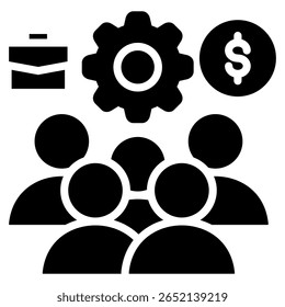 Team Icon Element For Design