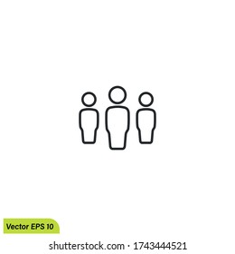 team icon illustration vector eps 10