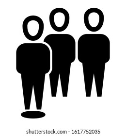 team icon isolated sign symbol vector illustration - high quality black style vector icons

