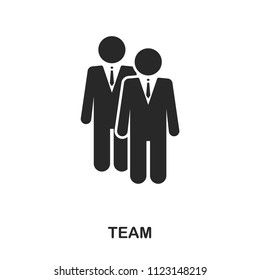Team icon. Line style icon design. UI. Illustration of team icon. Pictogram isolated on white. Ready to use in web design, apps, software, print.