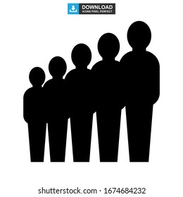 team icon or logo isolated sign symbol vector illustration - high quality black style vector icons
