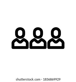 icono de equipo o logotipo símbolo de signo aislado ilustración vectorial - iconos vectoriales de estilo negro de alta calidad
