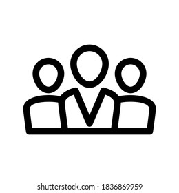 team icon or logo isolated sign symbol vector illustration - high quality black style vector icons
