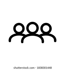 icono de equipo o logotipo símbolo de signo aislado ilustración vectorial - iconos vectoriales de estilo negro de alta calidad
