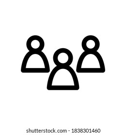 team icon or logo isolated sign symbol vector illustration - high quality black style vector icons
