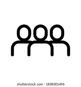 team icon or logo isolated sign symbol vector illustration - high quality black style vector icons

