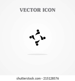 Team Icon. marketing