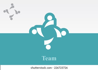 Team Icon. marketing