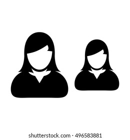 Team Icon - People Group Vector illustration