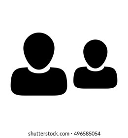 Team Icon - People Group Vector illustration