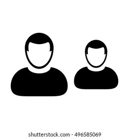 Team Icon - People Group Vector illustration