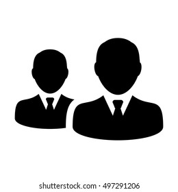 Team Icon - People Group Vector illustration
