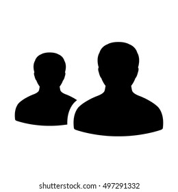 Team Icon - People Group Vector illustration