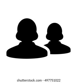 Team Icon - People Group Vector illustration