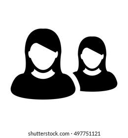 Team Icon - People Group Vector illustration