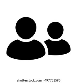 Team Icon - People Group Vector illustration