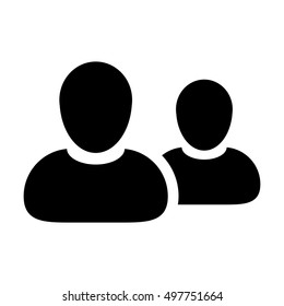 Team Icon - People Group Vector illustration