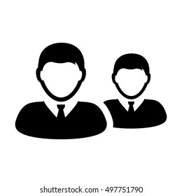 Team Icon - People Group Vector illustration