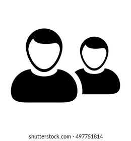 Team Icon - People Group Vector illustration