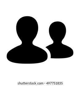 Team Icon - People Group Vector illustration