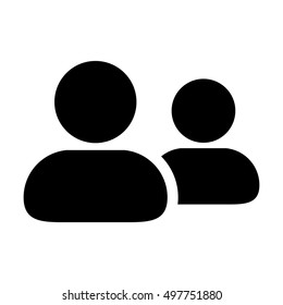 Team Icon - People Group Vector illustration
