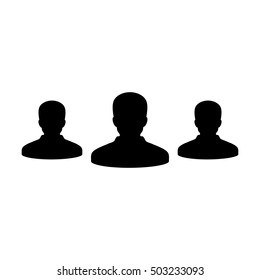 Team Icon - People Group Vector illustration