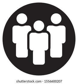 team icon, Ready to use in web design , apps, software and print. - Vector. Eps 10