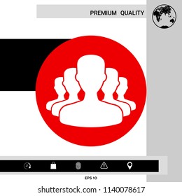 Team, icon symbol