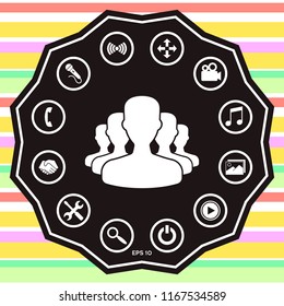 Team, icon symbol