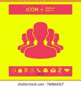 Team, icon symbol