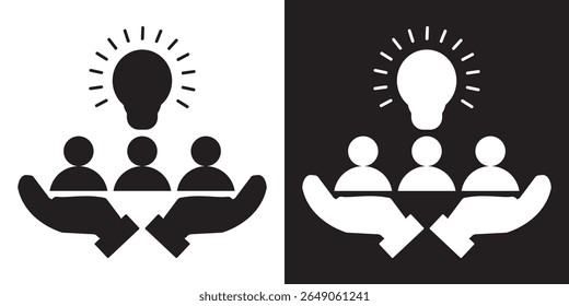 Team  Icon.  Teamwork  Icons, vector illustration. EPS 10 AI